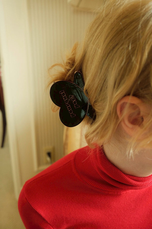 HEART clip-03 / black