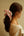COTTON LACE chouchou / red