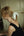 SQUARE LACE chouchou / white