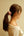 CHECK & LACE chouchou / red and white
