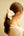 SQUARE LACE chouchou / white
