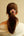CHECK & LACE chouchou / red and white