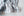 SQUARE Stripes chouchou / blue