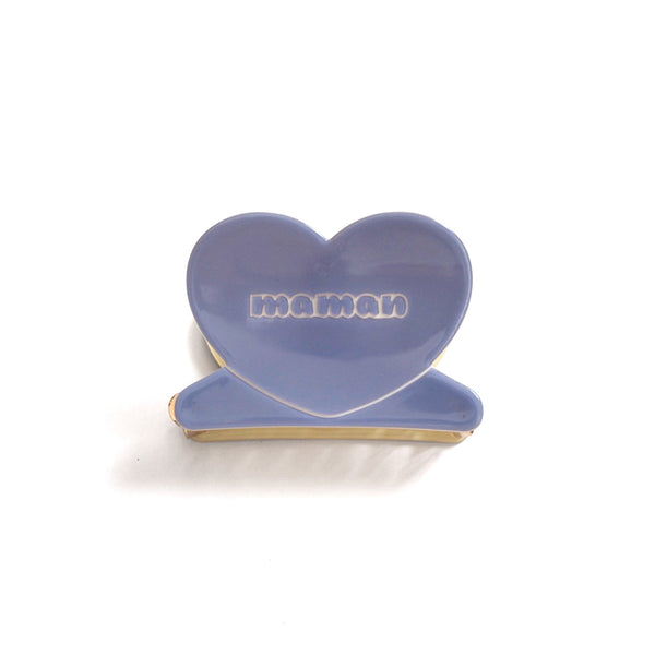 HEART clip-01 / blue