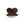 HEART clip-03 / brown