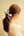 COTTON LACE chouchou / black