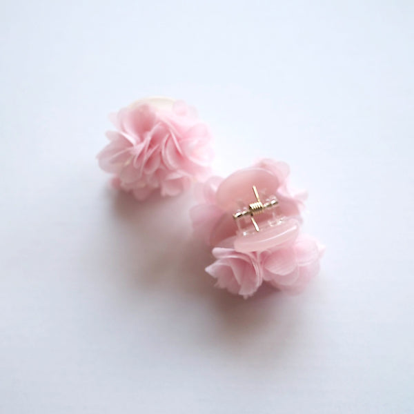 FLOWER mini clip / pink