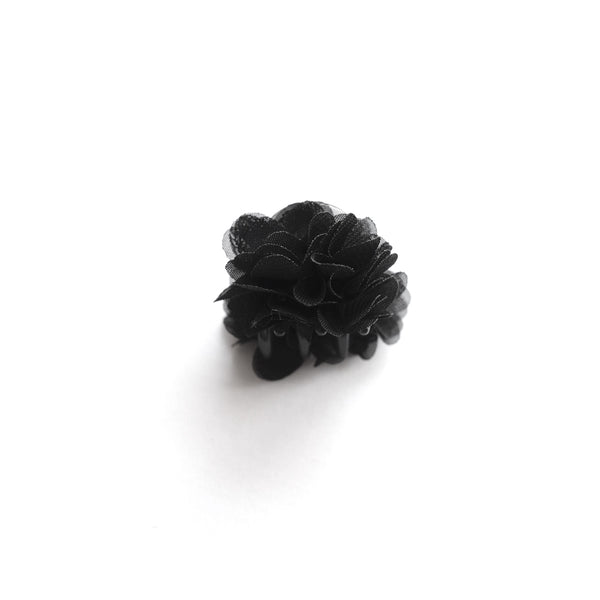 FLOWER mini clip / black