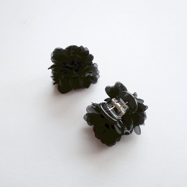 FLOWER mini clip / black