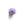 FLOWER mini clip / purple