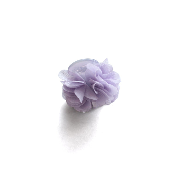 FLOWER mini clip / purple