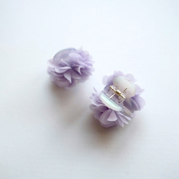 FLOWER mini clip / purple